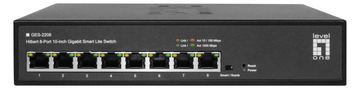 LevelOne Switch 8x GE GES-2208 Hilbert 10 von LumaTech
