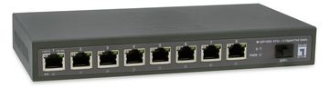 LevelOne Switch 9x GE GEP-0925 2.5GbE 108W 8xPoE+ sw - Switch - 10 Gbps von LumaTech