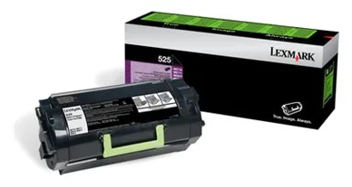 Lexmark 522 - Schwarz - Original - Tonerpatrone LCCP, LRP, Ansicht 2