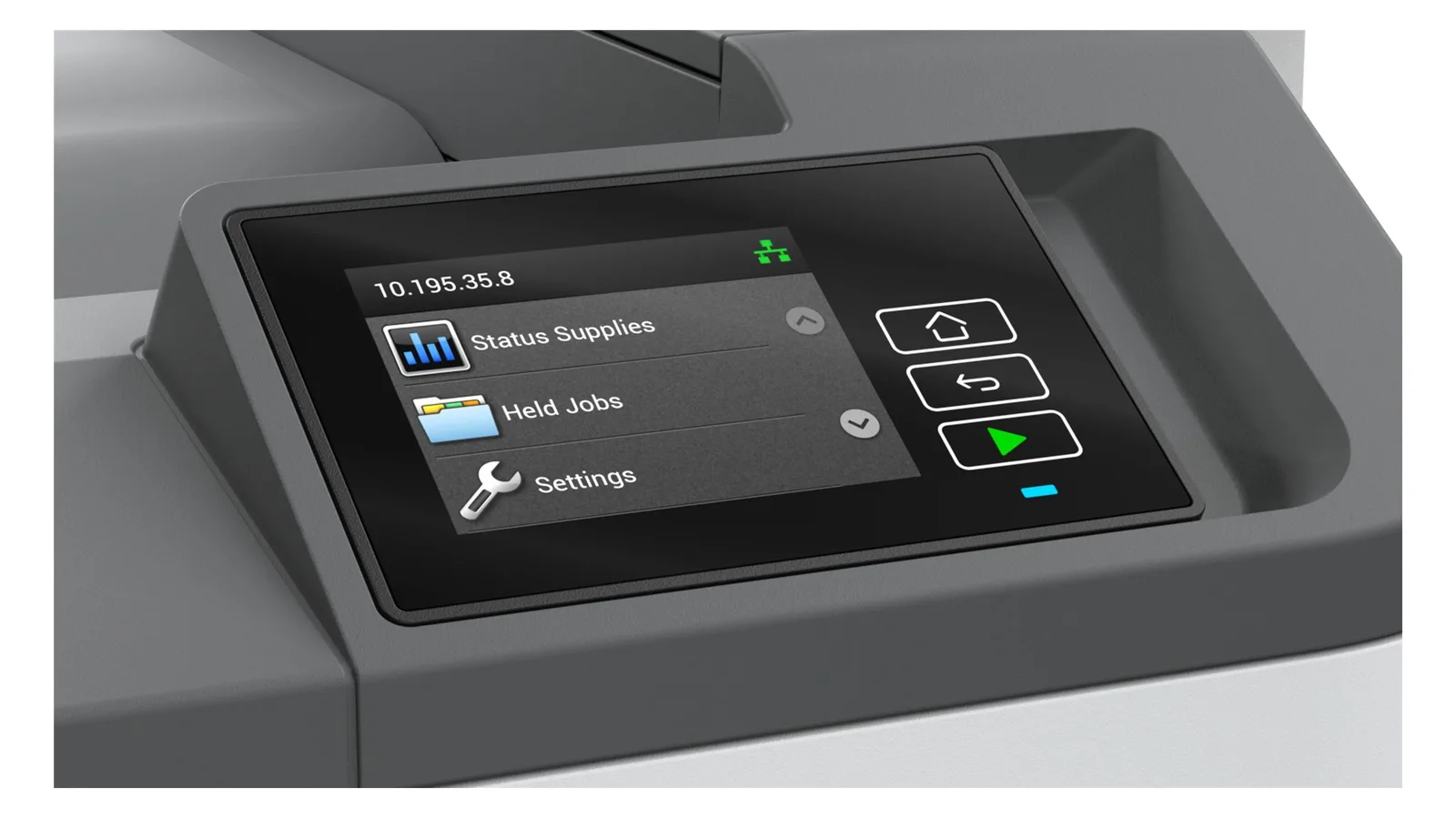Lexmark CS531dw - Drucker - Farbe - Duplex - Laser - A4/Legal - 1200 x 1200 dpi - bis zu 33 Seiten/Min. (einfarbig)/, Ansicht 3