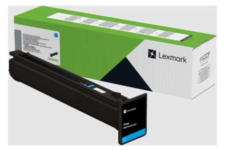 Lexmark Cyan - original - Box - Tonerpatrone LCCP, LRP
