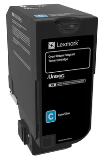 Lexmark Cyan - Original - Tonerpatrone LCCP, Ansicht 2