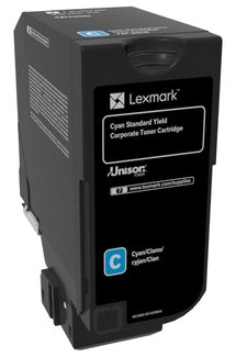 Lexmark Cyan - Original - Tonerpatrone LCCP, LRP, Lexmark Corporate von LumaTech