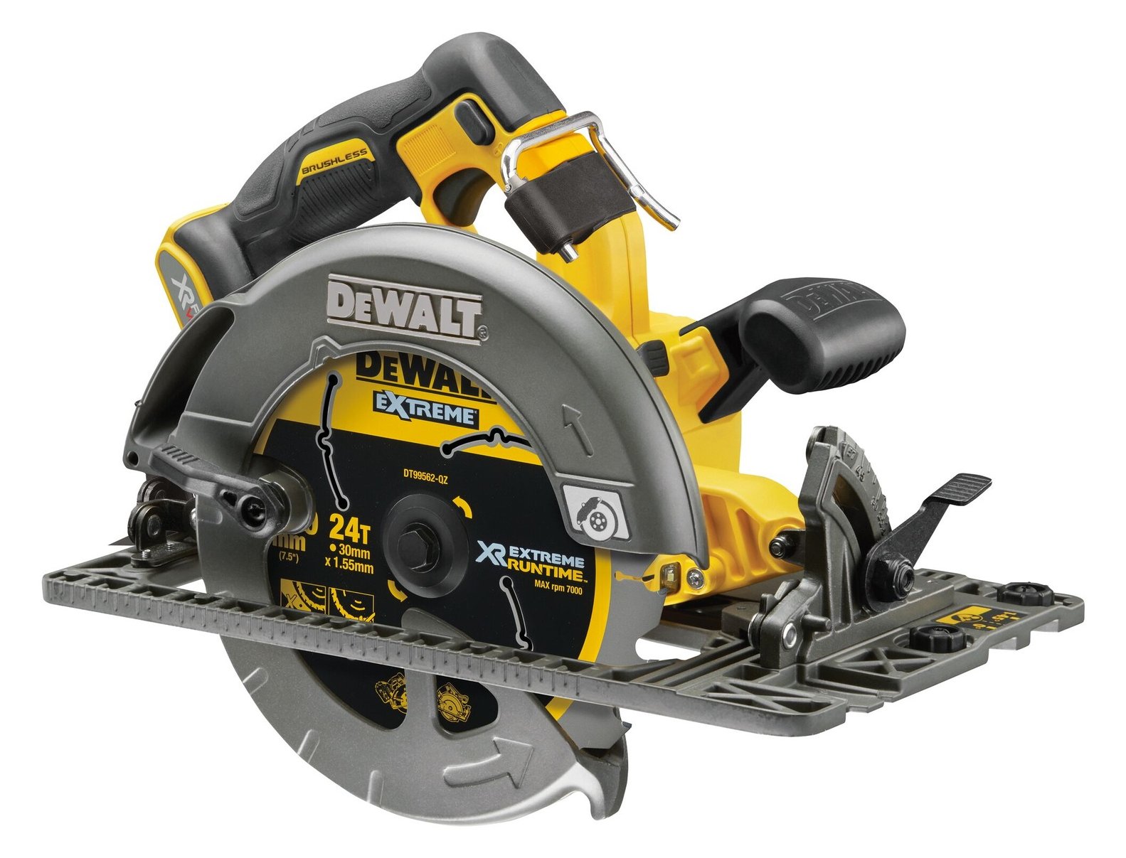 DeWalt DCS579NT 54V XR FlexVolt Akku-Handkreissäge solo inkl. Koffer