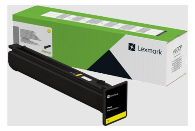 Lexmark Gelb - original - Box - Tonerpatrone LCCP, LRP von LumaTech
