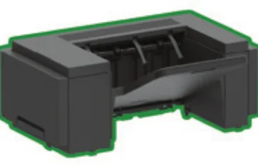 Lexmark Medienausgabe-Erweiterung - 500 Blätter in 1 Schubladen (Trays), Ansicht 2
