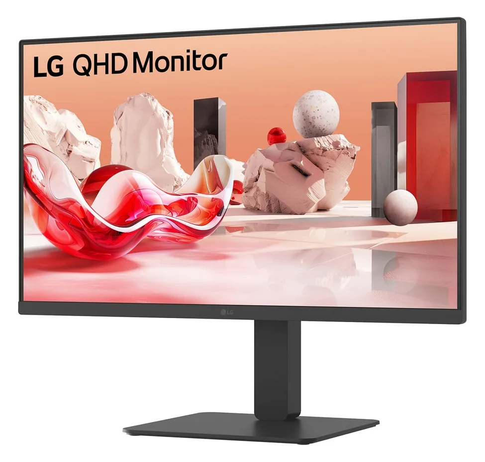 LG 27BA65QB-B.AEU - Flachbildschirm (TFT/LCD) - 68,6 cm - 5 ms - IPS - HDMI - USB Typ C - Kopfhörer Ausgang, Ansicht 2