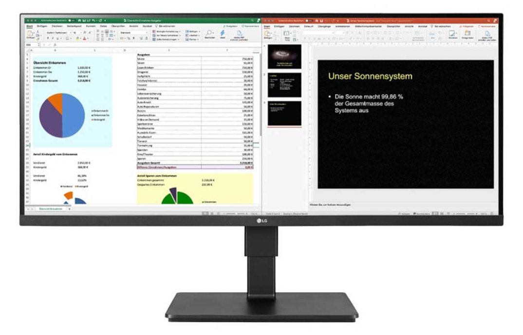 LG 34 34BR65F-B HD10 UltraWide DP HDMI IPS 21:9 schwarz - Flachbildschirm (TFT/LCD) - 34 von LumaTech
