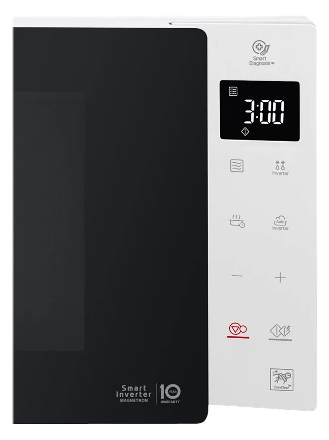 LG MS23NECBW - Mikrowelle - 23 Liter - 1000 W, Ansicht 2