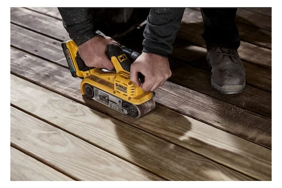 DeWalt DCW220NT Akku-Bandschleifer solo inkl. Koffer, Ansicht 4