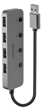 Lindy Hub - 4 x SuperSpeed USB 3.0 - Desktop von LumaTech