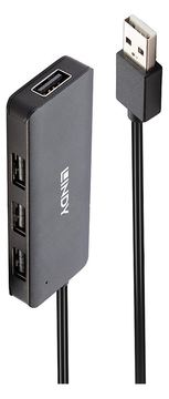 Lindy Hub - 4 x USB 2.0 - Desktop von LumaTech