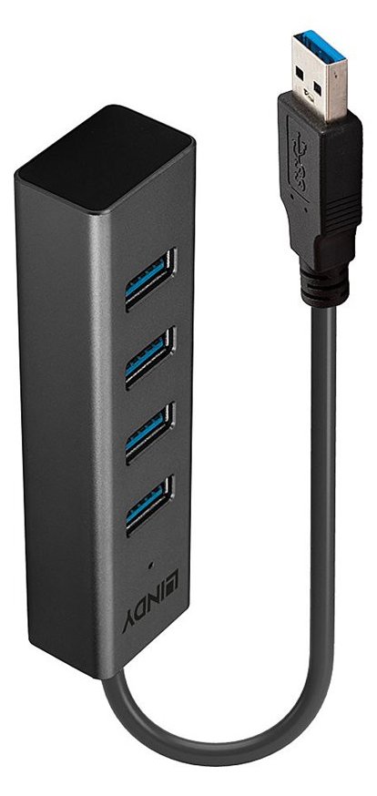 Lindy Hub - 4 x USB 3.2 Gen 1 - Desktop