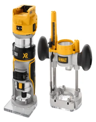DeWalt DCW604NT Akku-Oberfräse solo inkl. Koffer, Ansicht 2