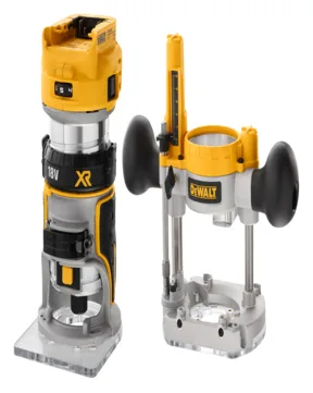 DeWalt DCW604NT Akku-Oberfräse solo inkl. Koffer, Ansicht 4
