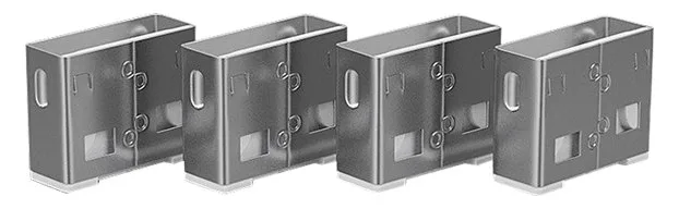 Lindy USB Port Blocker - USB-Portblocker - weiß, Ansicht 2