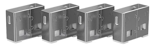 Lindy USB Port Blocker - USB-Portblocker - weiß (Packung mit 10), Ansicht 2