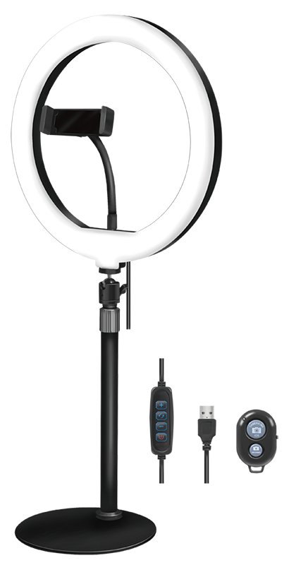 LogiLink AA0152 - LED - Acrylnitril-Butadien-Styrol (ABS) - 700 lm - 3200 K - 6400 K - 17,8 cm (7)