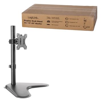 LogiLink Aufstellung für Monitor - kaltgewalzter Stahl - Bildschirmgröße: 33-81.3 cm (13-32) von LumaTech
