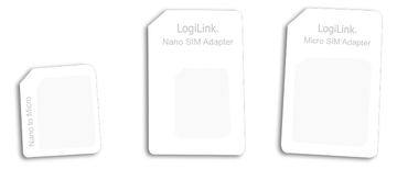 LogiLink Dual SIM Card Adapter - Adapterkit für von LumaTech