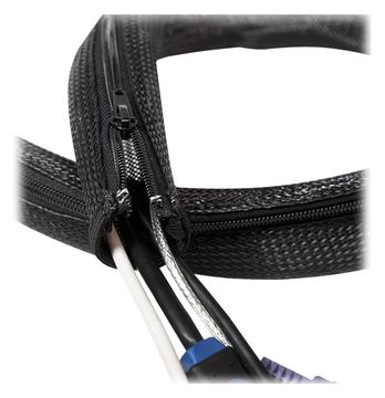 LogiLink Kabelhüllen-Kit - Schwarz - 1 m von LumaTech