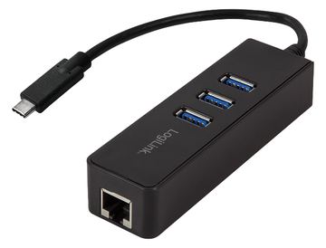 LogiLink UA0283 - Hub - 3 x SuperSpeed USB 3.0 + 1 x 10/100/1000 von LumaTech