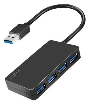 LogiLink UA0396 - USB 3.2 Gen 1 (3.1 Gen 1) Type-A - USB 3.2 Gen 1 (3.1 Gen 1) Type-A - 5000 Mbit/s - Schwarz - ABS von LumaTech