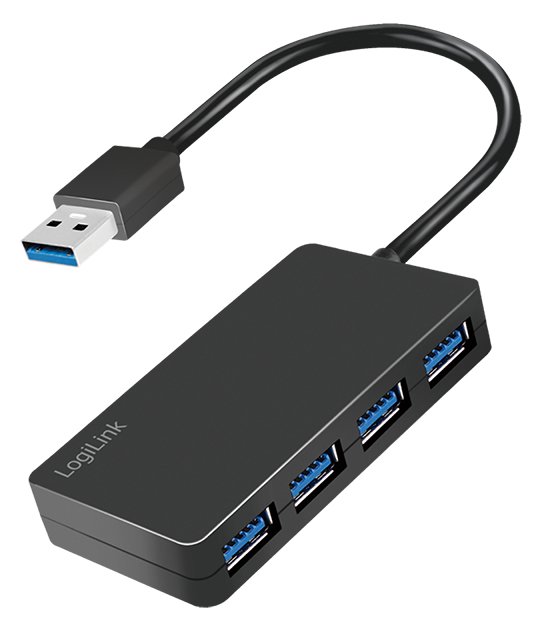 LogiLink UA0396 - USB 3.2 Gen 1 (3.1 Gen 1) Type-A - USB 3.2 Gen 1 (3.1 Gen 1) Type-A - 5000 Mbit/s - Schwarz - ABS von LumaTech