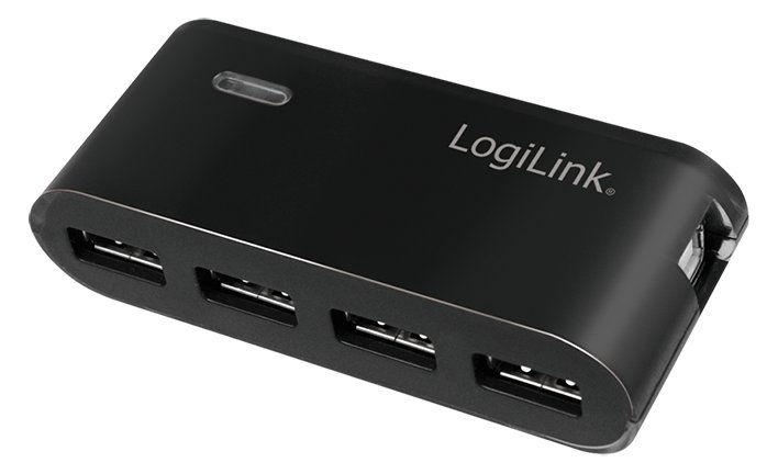 LogiLink USB 2.0 Hub 4-Port - Hub - 4 x USB 2.0
