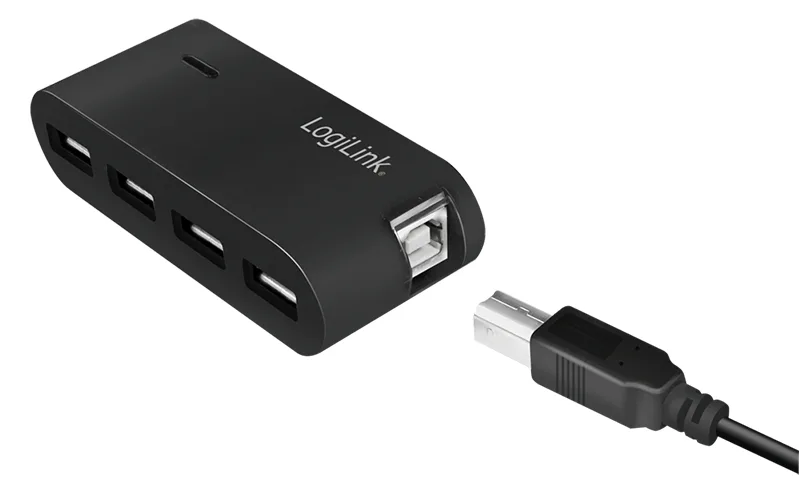 LogiLink USB 2.0 Hub 4-Port - Hub - 4 x USB 2.0, Ansicht 2