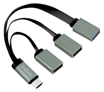 LogiLink USB-C hub, 3-Port - Hub - 3 x SuperSpeed USB 3.0 von LumaTech