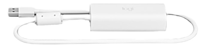 Logitech Network Cards - Kabelgebunden - USB - Ethernet - Weiß