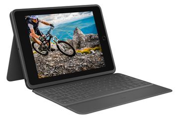 Logitech Rugged Folio - Tastatur und Foliohülle - Apple Smart connector - Französisch - AZERTY von LumaTech