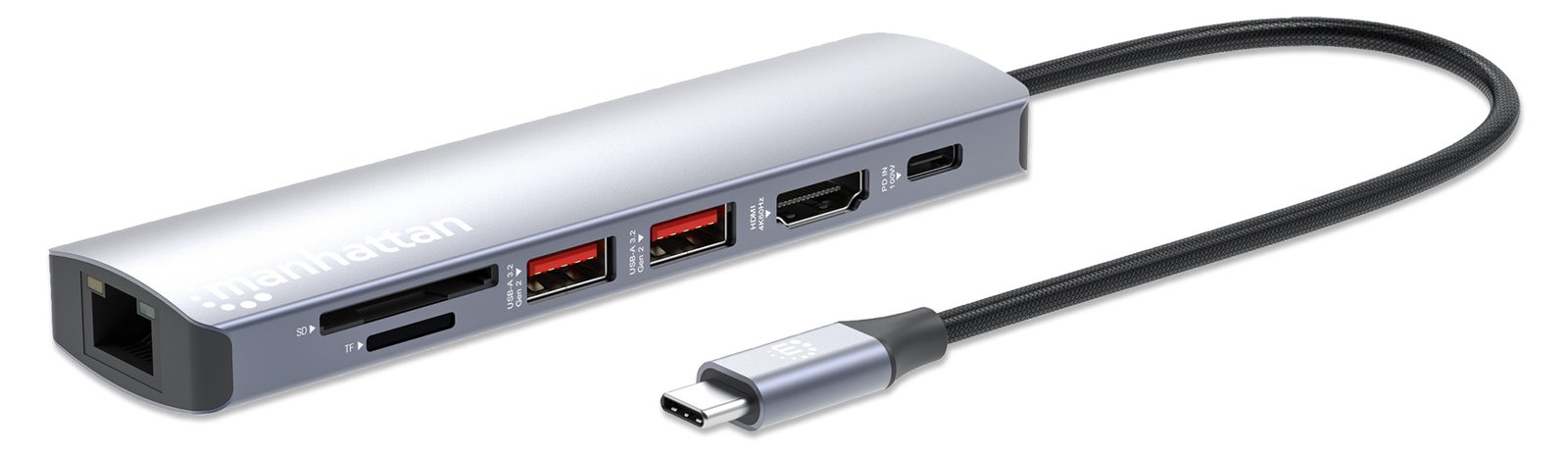 Manhattan Dockingstation - für Laptop - USB-C von LumaTech
