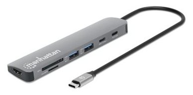Manhattan Dockingstation - USB-C 3.2 Gen 1