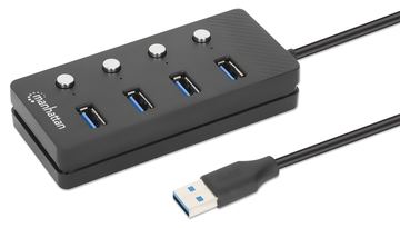 Manhattan Hub - 4 x USB 3.2 Gen 1 - Desktop von LumaTech
