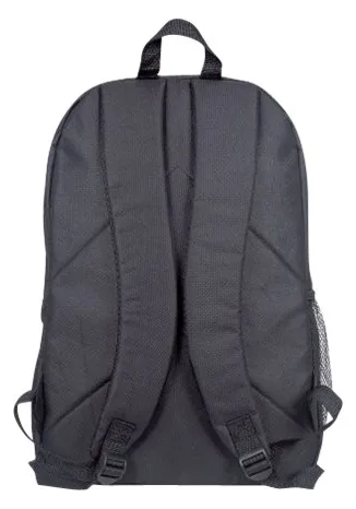 Manhattan Knappack Backpack 15.6, Black, LOW COST, Lightweight, Internal Laptop Sleeve, Accessories Pocket, Ansicht 2