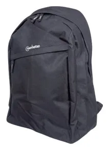 Manhattan Knappack Backpack 15.6, Black, LOW COST, Lightweight, Internal Laptop Sleeve, Accessories Pocket, Ansicht 4