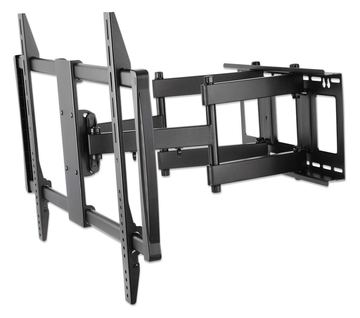 Manhattan TV & Monitor Mount, Wall, Full Motion, 1 screen, Screen Sizes: 60-100, Black, VESA 200x200 to 900x600mm von LumaTech