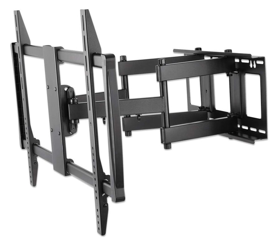 Manhattan TV & Monitor Mount, Wall, Full Motion, 1 screen, Screen Sizes: 60-100, Black, VESA 200x200 to 900x600mm