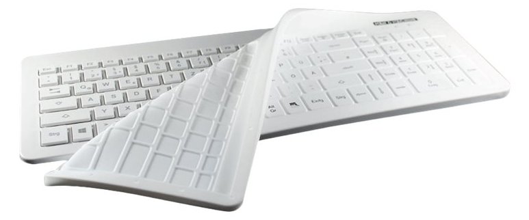 Man-Machine Tastaturbedeckung DE wh Very Cool Keyboard bedruckter