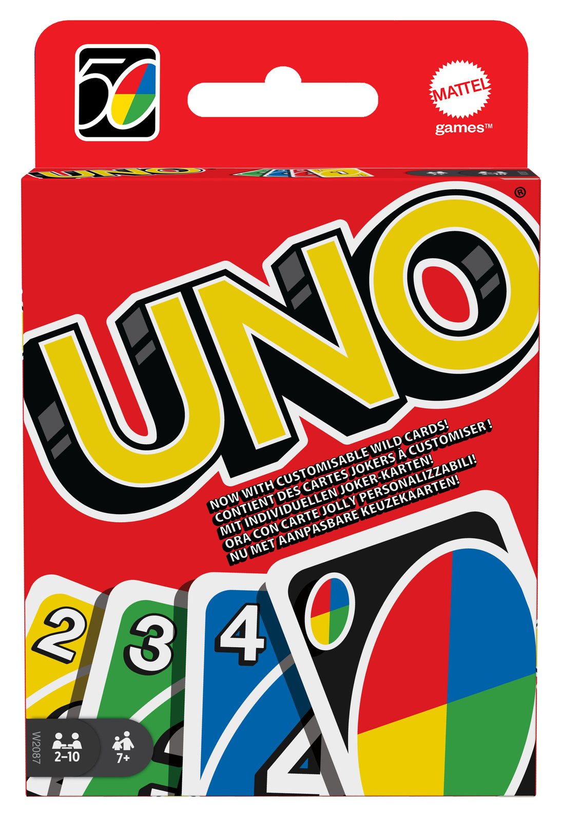 Mattel Games UNO - Kartenspiel - Abwurf - 7 Jahr(e) - Familienspiel