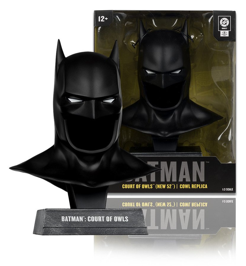 MCFARLANE DC Direct Batman Cowl Replica 1 3 Court of Owls