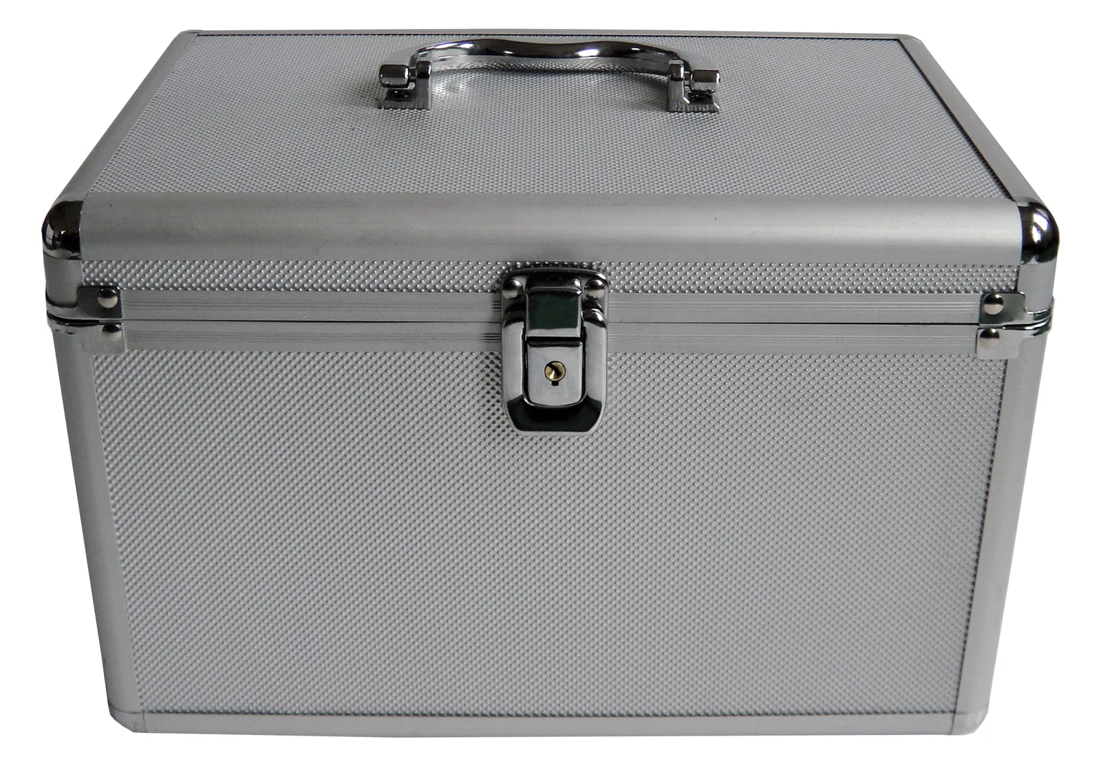 MEDIARANGE BOX75 - Gehäusebox - 200 Disks - Silber - Fleece - Kunststoff - Holz - 120 mm - Aluminium, Ansicht 2