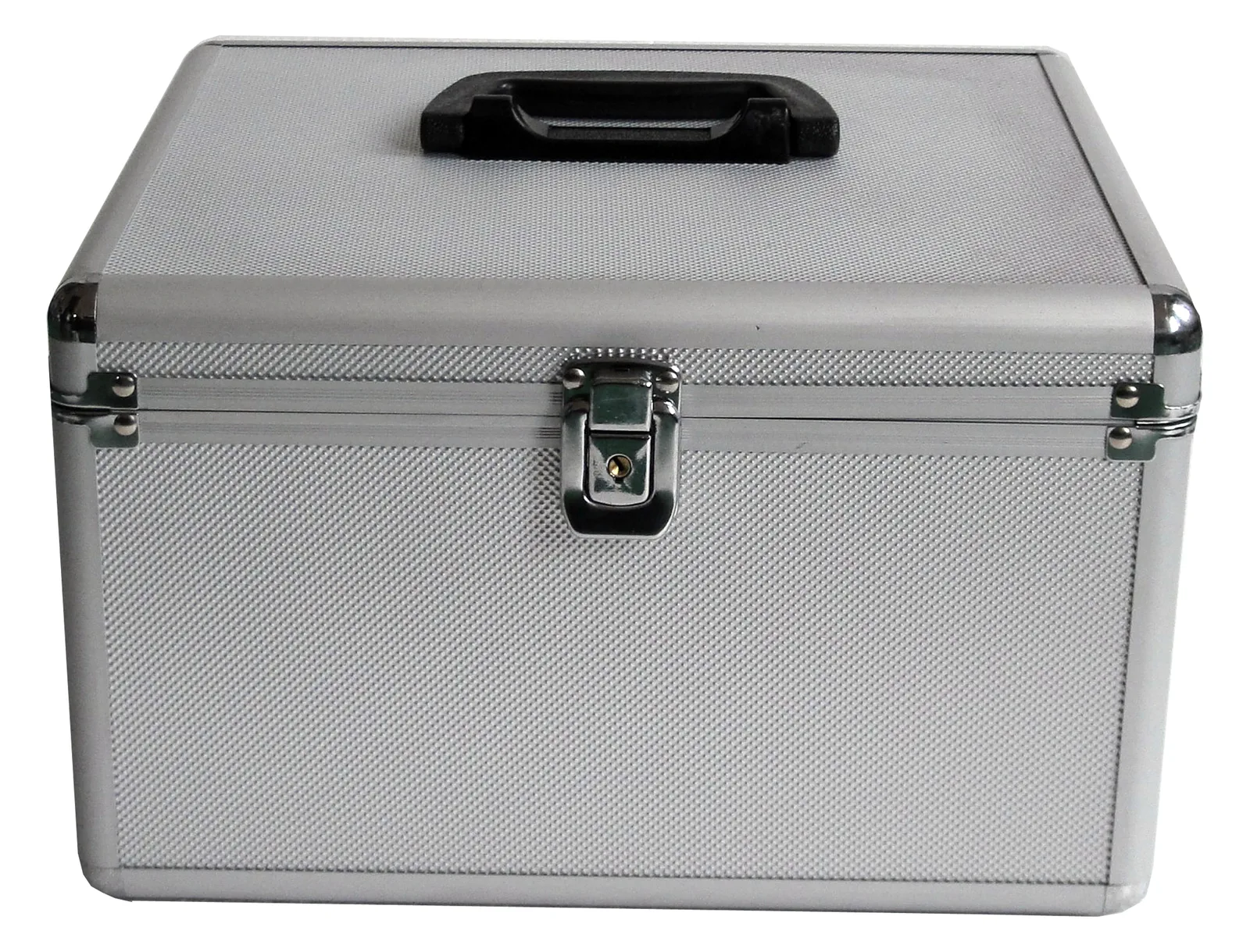 MEDIARANGE BOX76 - Gehäusebox - 300 Disks - Silber - Fleece - Kunststoff - Holz - 120 mm - Aluminium, Ansicht 2