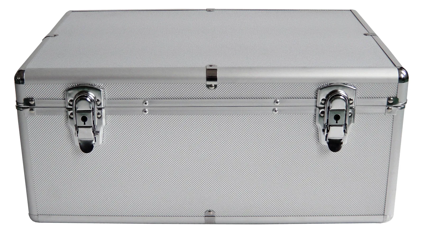 MEDIARANGE BOX77 - Gehäusebox - 500 Disks - Silber - Fleece - Kunststoff - Holz - 120 mm - Aluminium, Ansicht 2