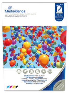 MEDIARANGE Fotopapier hochglänzend 210x297mm 220g 50 Blatt - Foto-Papier - 220 g/m² von LumaTech