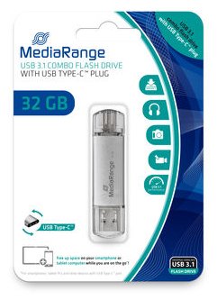 MEDIARANGE MR936 - USB-Flash-Laufwerk - 32 GB