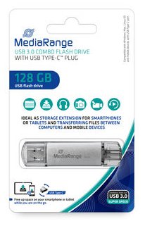 MEDIARANGE MR938 - USB-Flash-Laufwerk - 128 GB