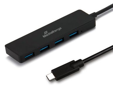 MEDIARANGE MRCS508 - USB 3.2 Gen 1 (3.1 Gen 1) Type-C - USB 3.2 Gen 1 (3.1 Gen 1) Type-A - 5000 Mbit/s - Schwarz von LumaTech